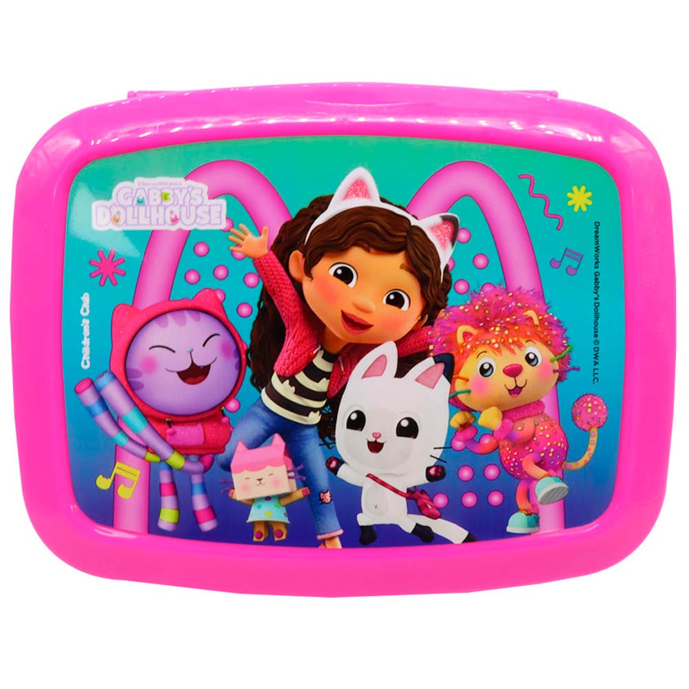 Táper GABBYS DOLLHOUSE Pp 900ml C/Div