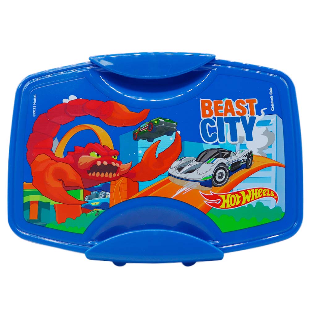 Táper HOT WHEELS Pp 1100ml C/Cubiertos