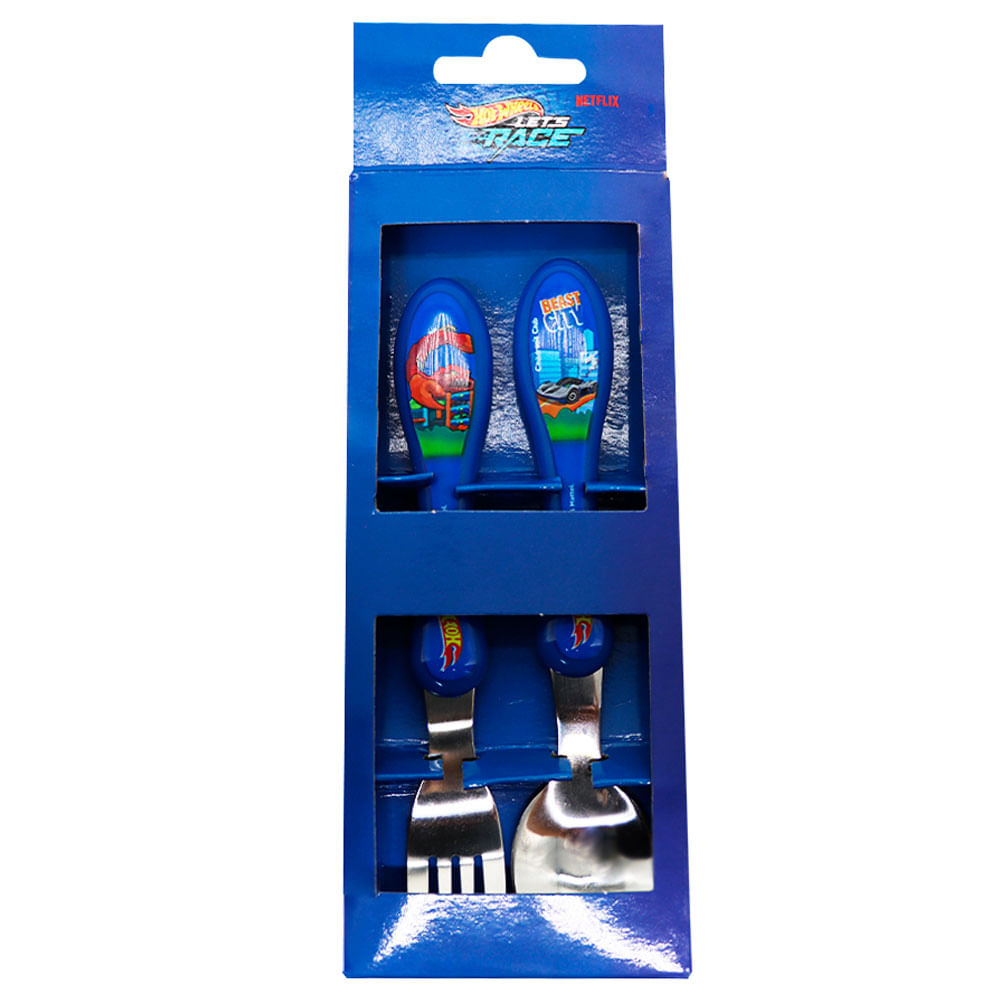 Set de Cubiertos HOT WHEELS Dis2