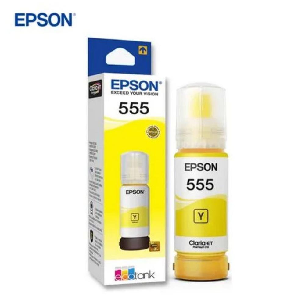 Tinta Epson T555 Amarillo T555420 - 70ml