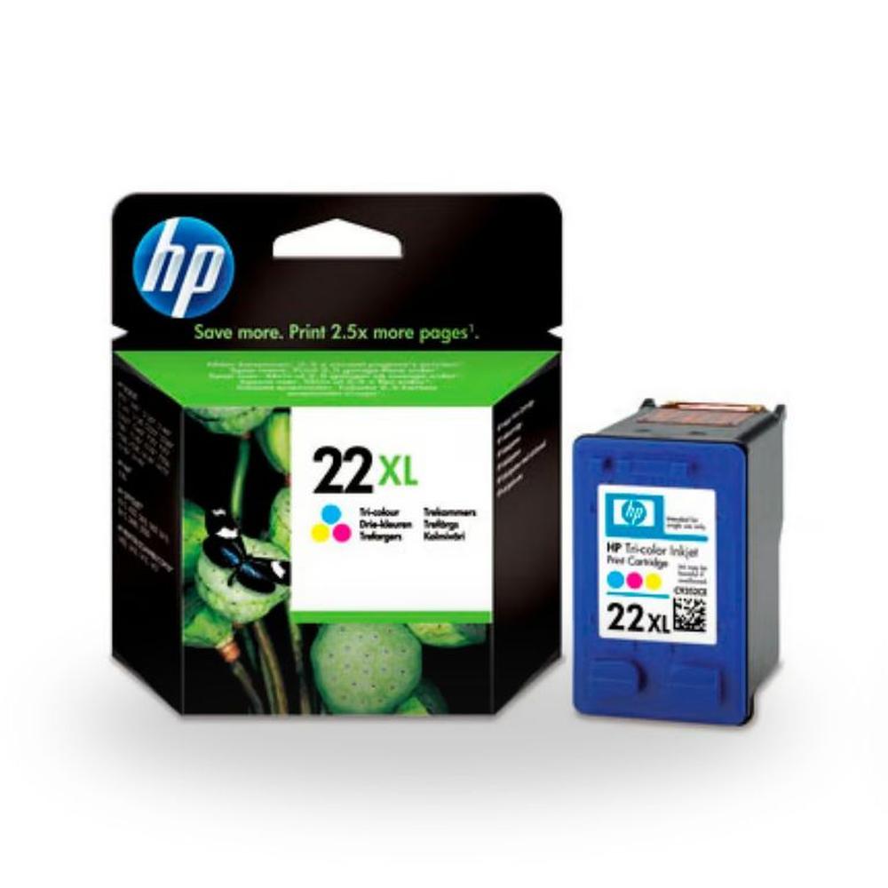 Cartucho de Tinta HP 22XL Tricolor Original C9352AL