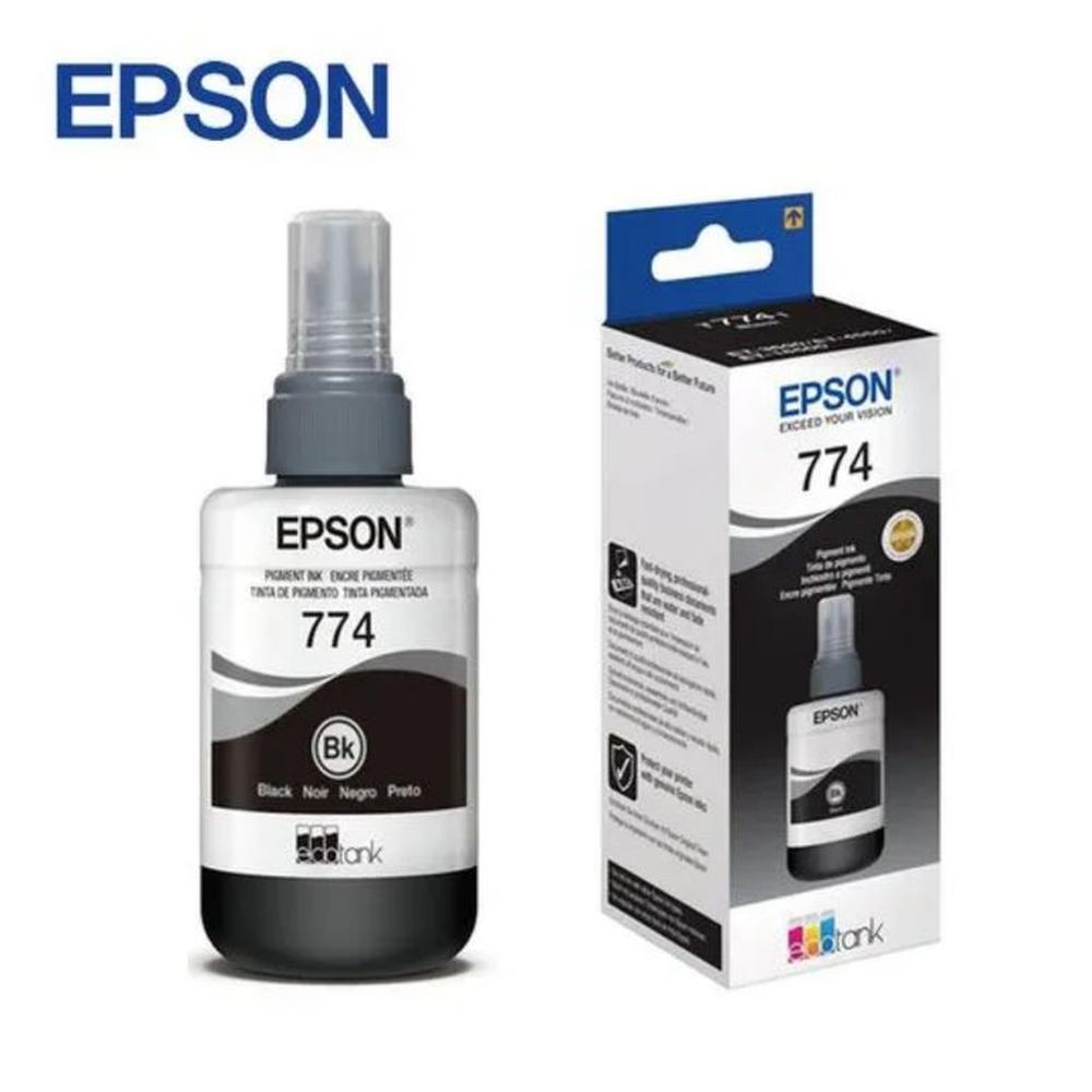 Tinta Epson 774 Negro Pigmentado T774120 - 140ml