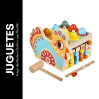 Juego de Madera Gallina con Martillo