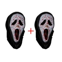 Pack Máscara Scream Sangre Halloween