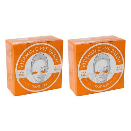 PACK 2 MASCARILLA PARA OJOS VITAMINA C 60UND WOKALI