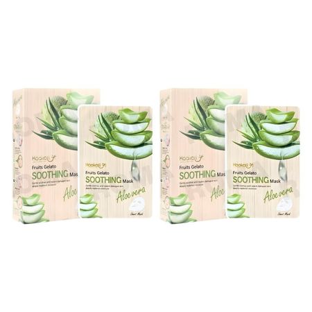 PACK 2 MASCARILLA FACIAL ALOE VERA 10UND WOKALI