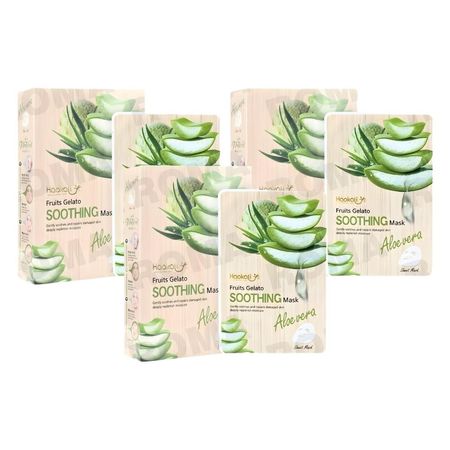 PACK 3 MASCARILLA FACIAL ALOE VERA 10UND WOKALI