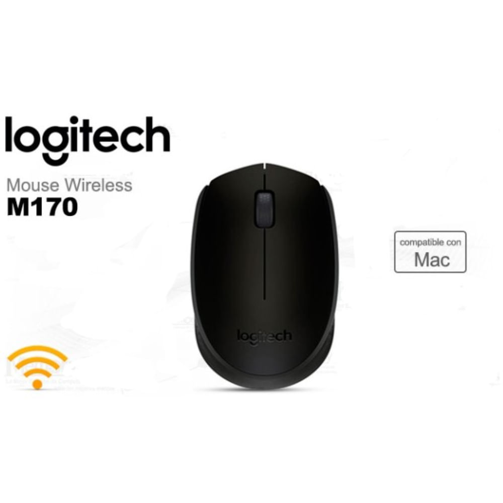 Mouse Logitech M170 Inalámbrico Color Negro