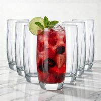 Vasos Capri Nadir 425ml De Vidrio Set X6