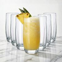 Set 12 Vasos Capri Long Vidrio 425ml Nadir