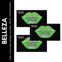 Pack x3 Avocado Collagen Lip Mask - REVE´L PROFESSIONAL
