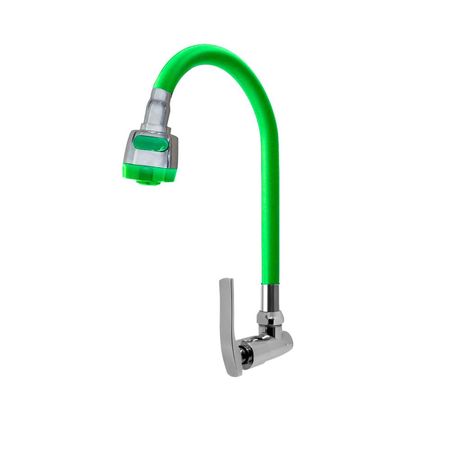 Llave Caño de Lavadero flexible para Pared doble chorro C&A 200537