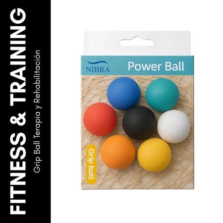 Grip Ball Terapia y Rehabilitación Blanco