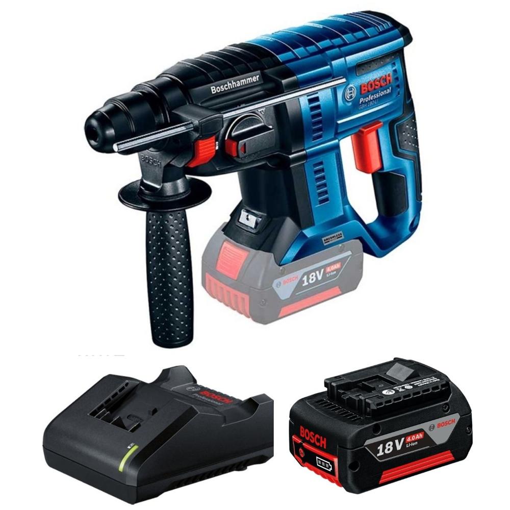 Rotomartillo Bosch GBH 180-LI + Batería 4.0Ah + Cargador