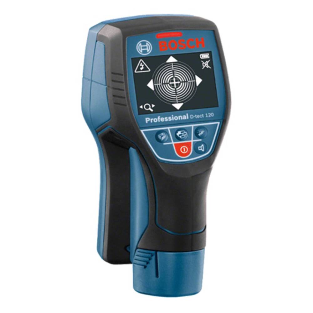 Detector De Materiales Pvc Madera Cables Bosch D-tect 120