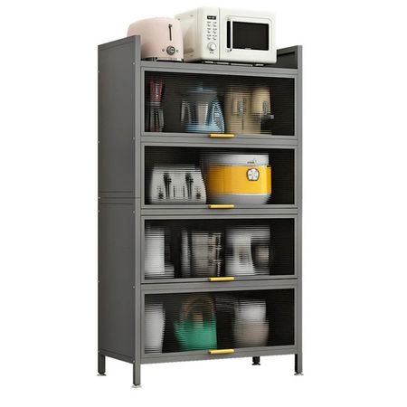 Estante Organizador con Tapa de 5 Pisos