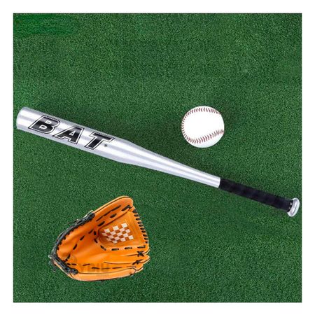 Set Beisbol Compacto y Potartil en Plateado Y+Stickers