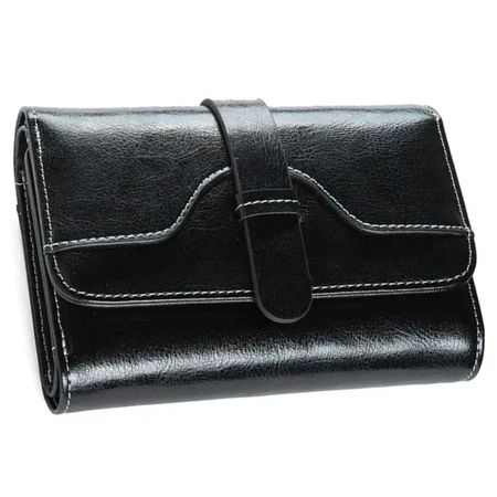 Billetera De Cuero Vacuno WALX03 MARRON Billetera De Cuero Vacuno WALX03 NEGRO