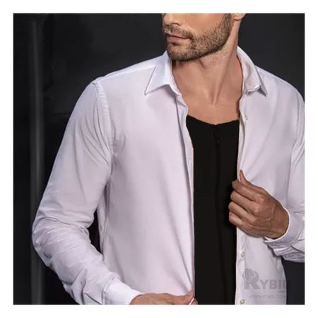 Chaleco Termico con Cierre Men Talla M Negro