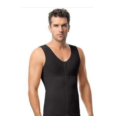 Chaleco Termico con Cierre Men Talla S Negro
