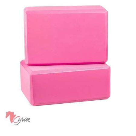 Ladrillo De Yoga 1 UND Color Rosado