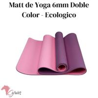 Matt Ecológico Doble Color De 6 mm Multicolor