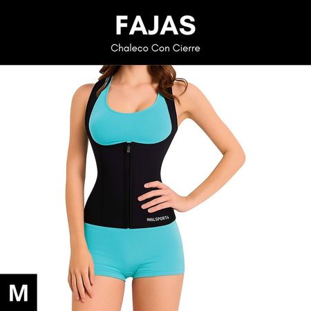 Chaleco Con Cierre Talla M