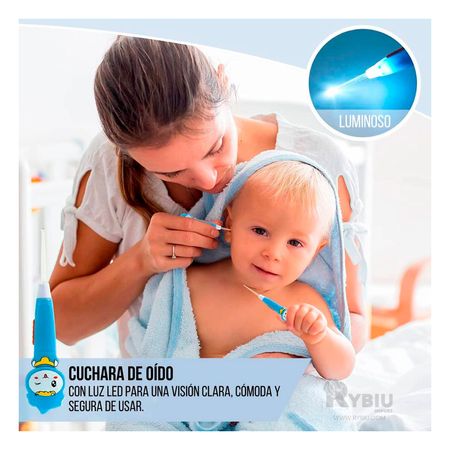 Kit de Cuidado Bebe 10 Piezas Color Azul