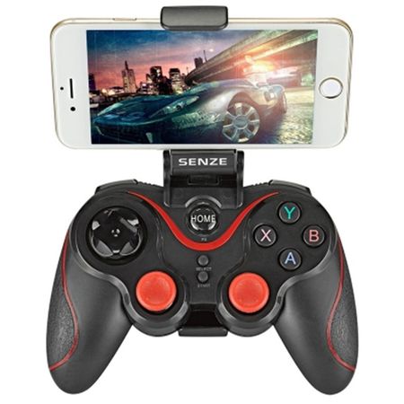 Gamepad Mando GamePad Joystick Bluetooth Sujetador Android iOS
