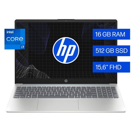 Laptop HP Intel® Core™ i7-1355U 15-fd0271la I7-1355U 16GB RAM 512GB SSD 15.6