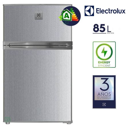 Frigobar 85Lts Doble Puerta Electrolux ERTM87G2HQS Gris