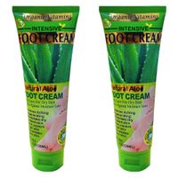 PACK 2 CREMA PARA PIES ALOE VERA 120ML WOKALI