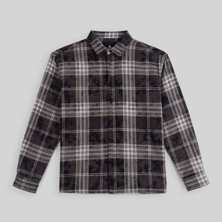 Camisa Para Teen Niño Aereal Checks Urban Marrón Talla 16