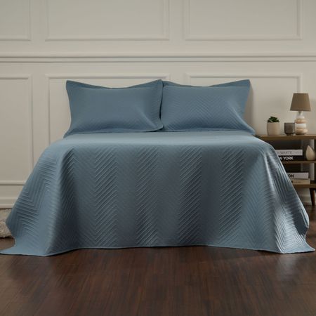 Cubrecama Pv26 Pinsonic Acero 1.5 Plazas