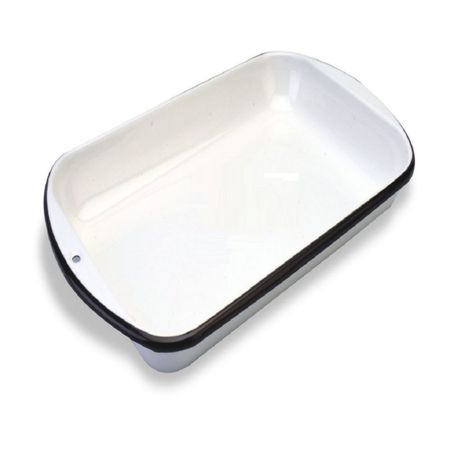 Fuente Acero Vitrificado Blanco N°13