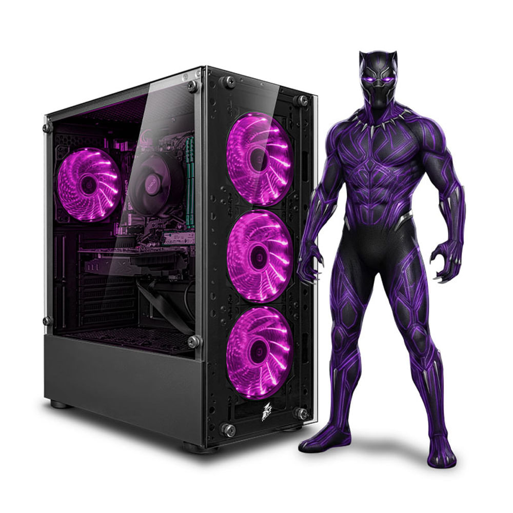 CPU Gamer Intel Core i7 10700F 32gb 500GB RTX3050 6GB Mipclista PINK COMPUTADORA