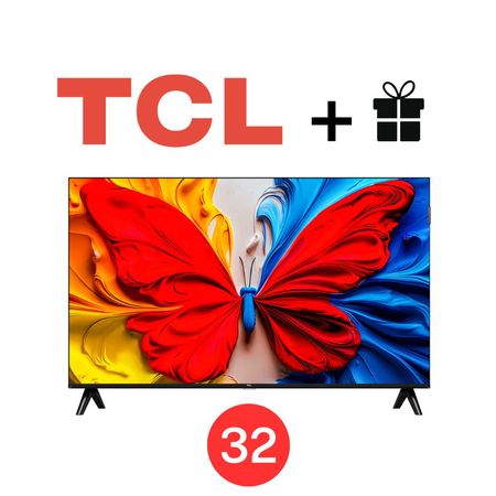 TELEVISOR TCL 32 MÁS  REGALO