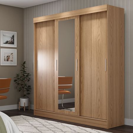 Ropero 3 Puertas Corredizas 2 Cajones Santorini Rouble