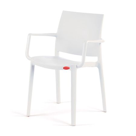 Sillón Capellini blanco Polinplast