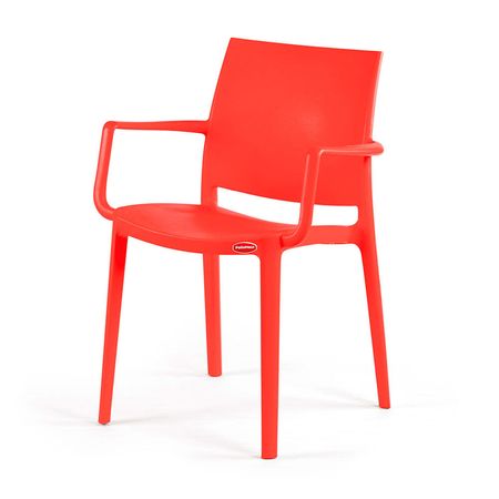 Sillón Capellini rojo Polinplast