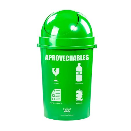 Papelera Cosmos 60 litros Aprovechables Reyplast