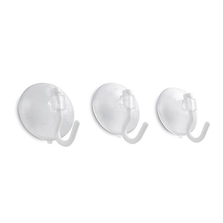 Gancho de succión 3 unidades Zender