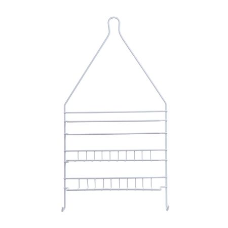 Organizador de Ducha Essential Decoh Blanco de Metal/Plástico