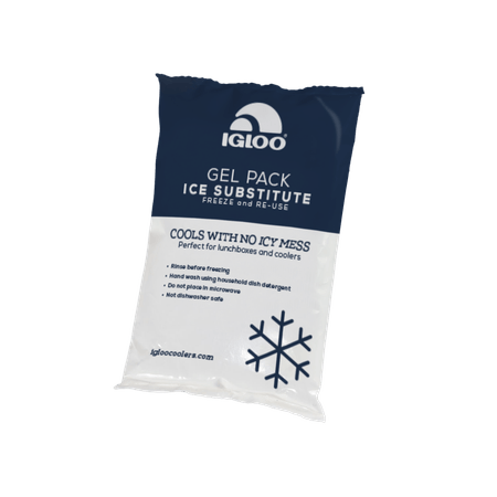 Pack Refrigerante en Gel Igloo 14x9cm Blanco