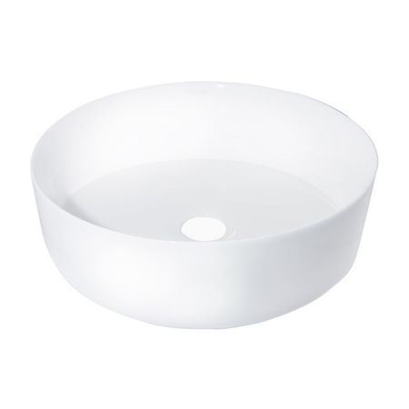 Ovalín de Loza Manhattan Blanco Vainsa