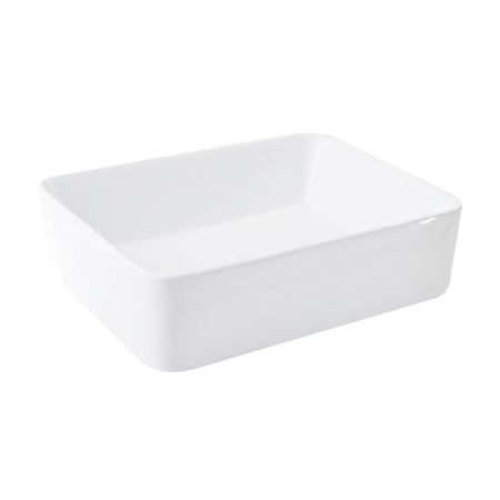 Ovalín Blanco Loza Vainsa Modelo Sestri con Reboce