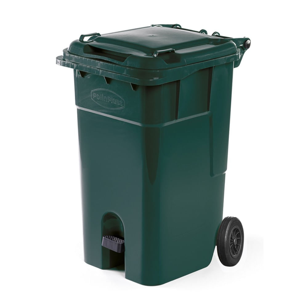 Super tacho con pedal y ruedas N° 120 Verde Polinplast