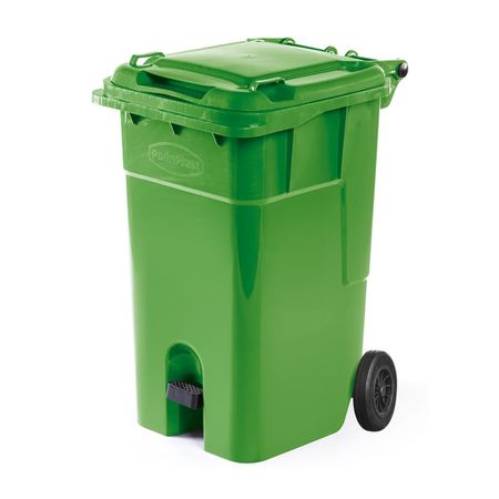 Tacho con pedal y ruedas N° 120 Verde Polinplast