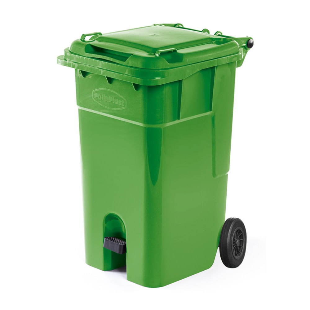 Tacho con pedal y ruedas N° 120 Verde Polinplast