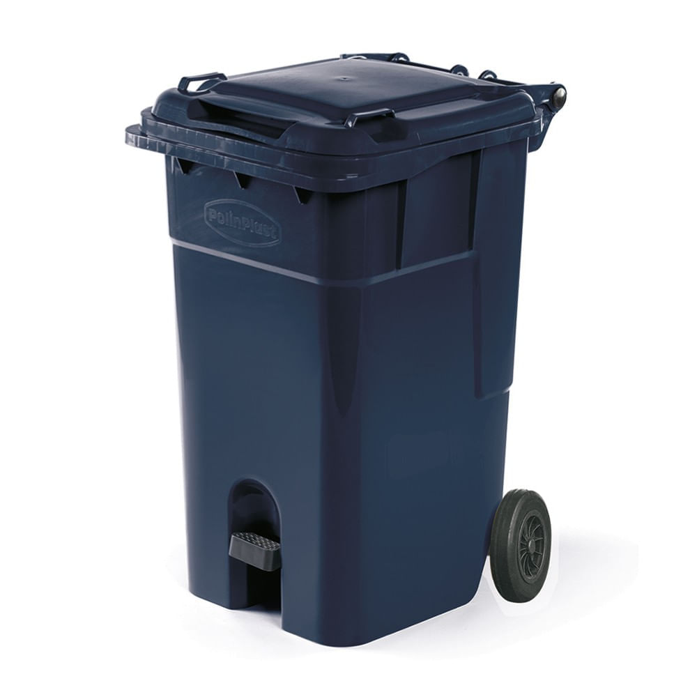 Super tacho con pedal y ruedas N° 120 Azul Polinplast